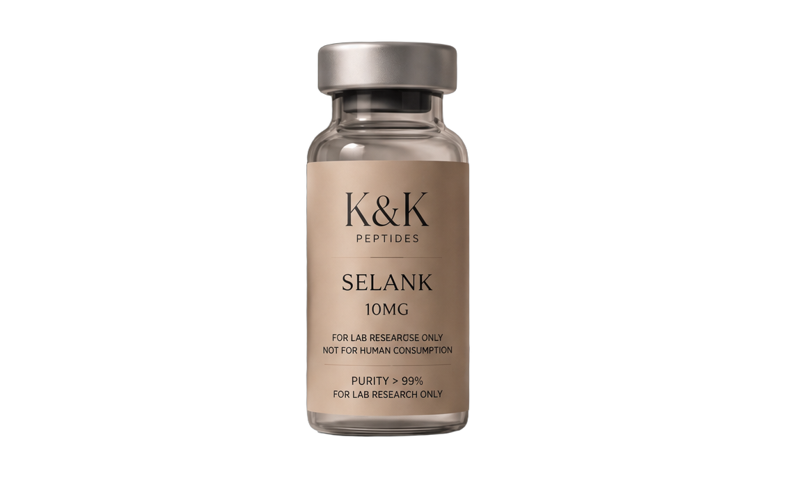 K&K Peptides Selank 10mg vial
